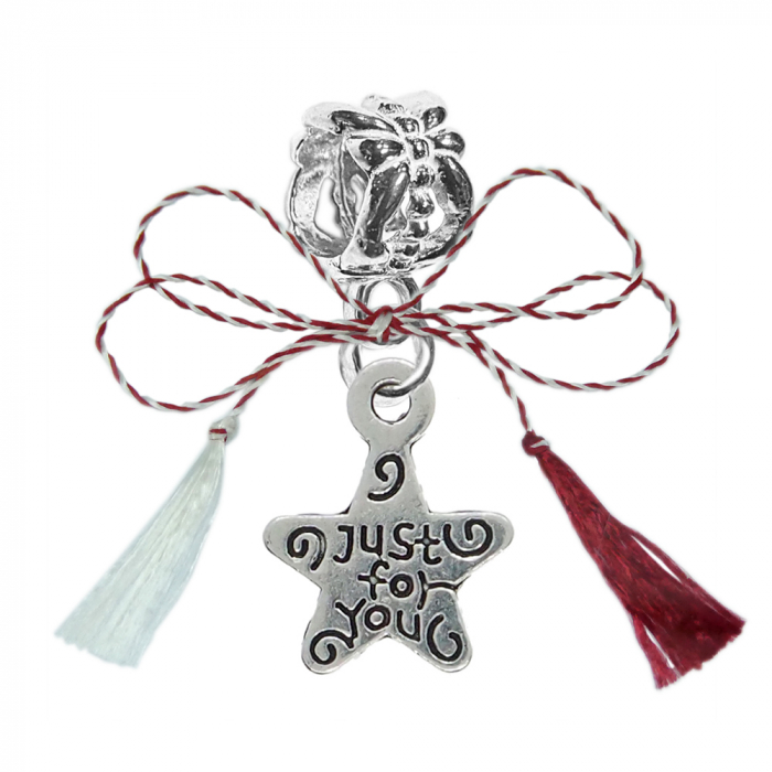 Martisor Charm argint Steluta Just for you 9949200 Dras [1]