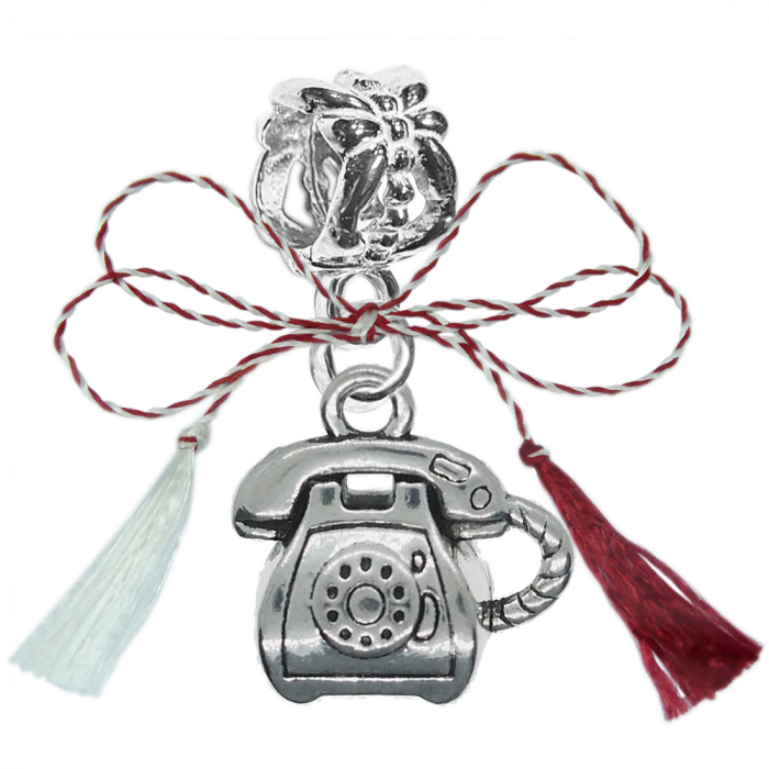 Martisor Charm argint Telefon fix 9619490 Dras [1]