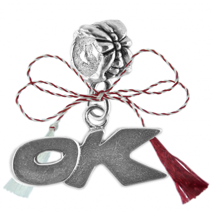 Martisor Charm argint text OK 6013300 Dras [1]
