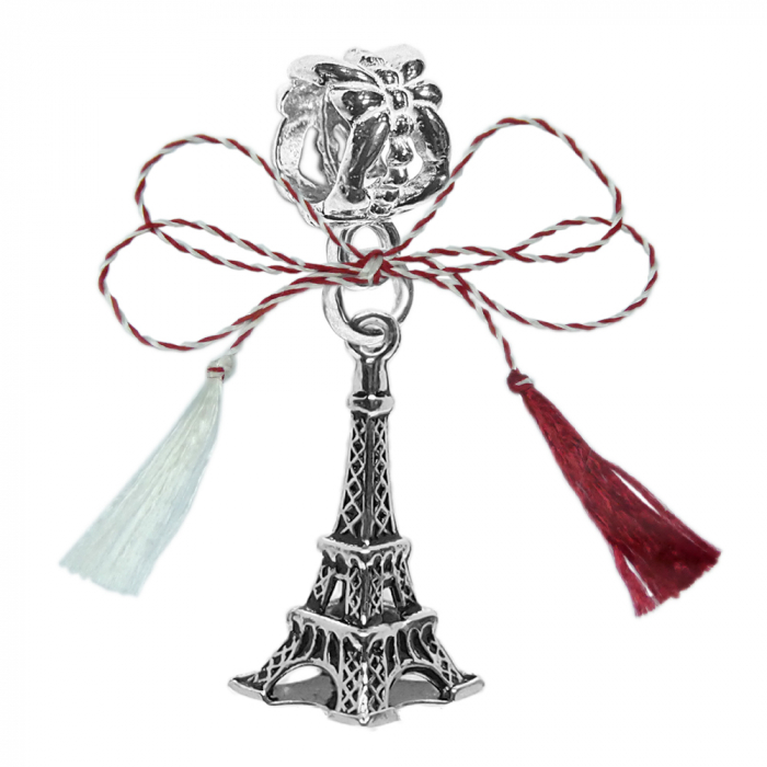 Martisor Charm argint Turnul Eiffel 9593270 Dras [1]