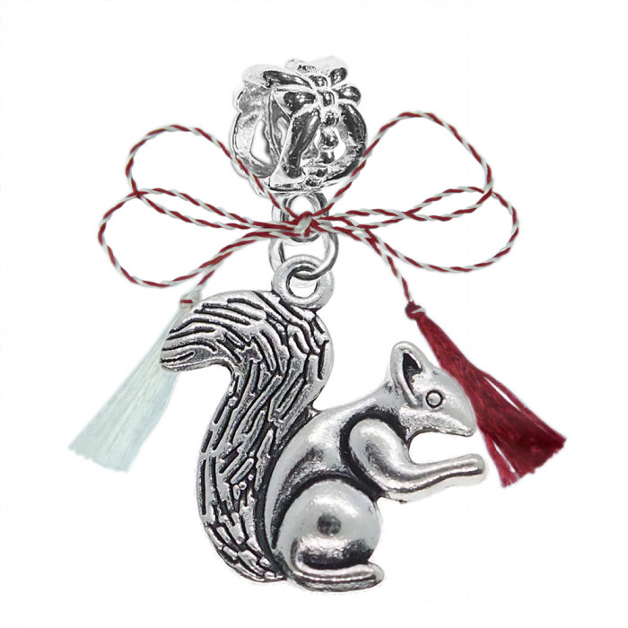 Martisor Charm argint Veverita 9699480 Dras [1]