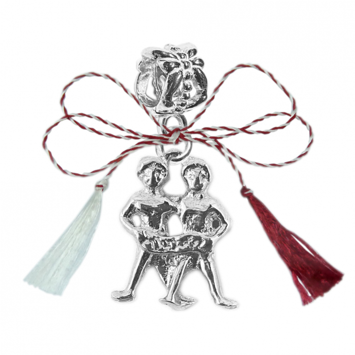 Martisor Charm argint zodie Gemeni zodiac european 9242160 Dras [1]