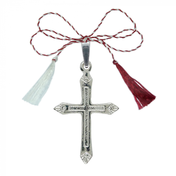 Martisor Cruciulita argint model 4173125 Dras [1]