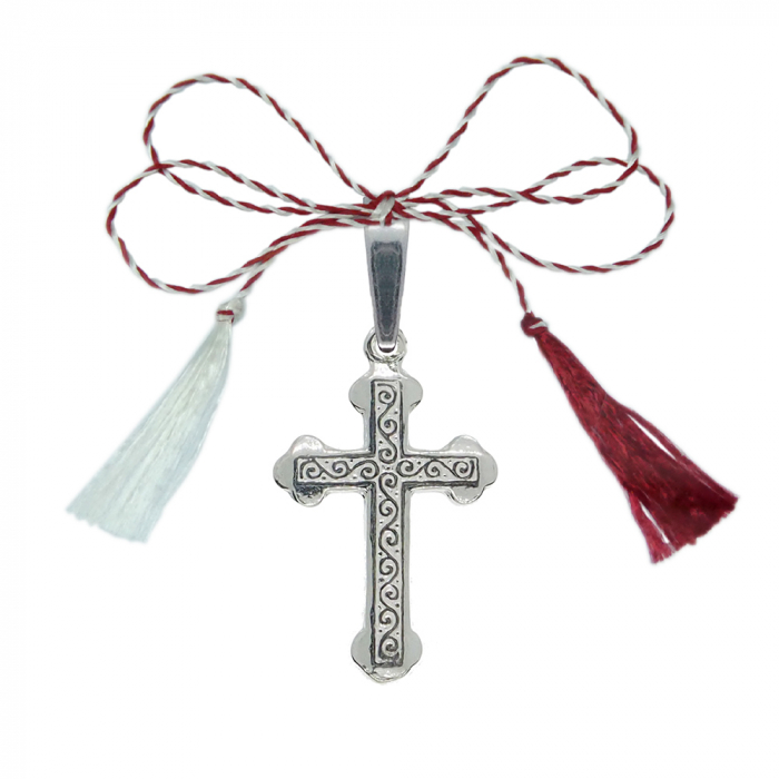 Martisor Cruciulita argint model 4183115 Dras [1]