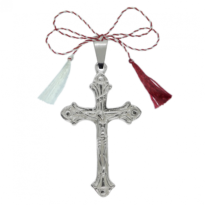 Martisor Cruciulita argint model 4189410 Dras [1]