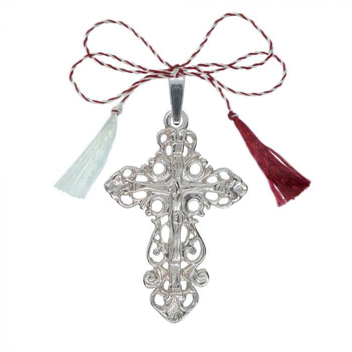 Martisor Cruciulita argint model 4225165 Dras [1]