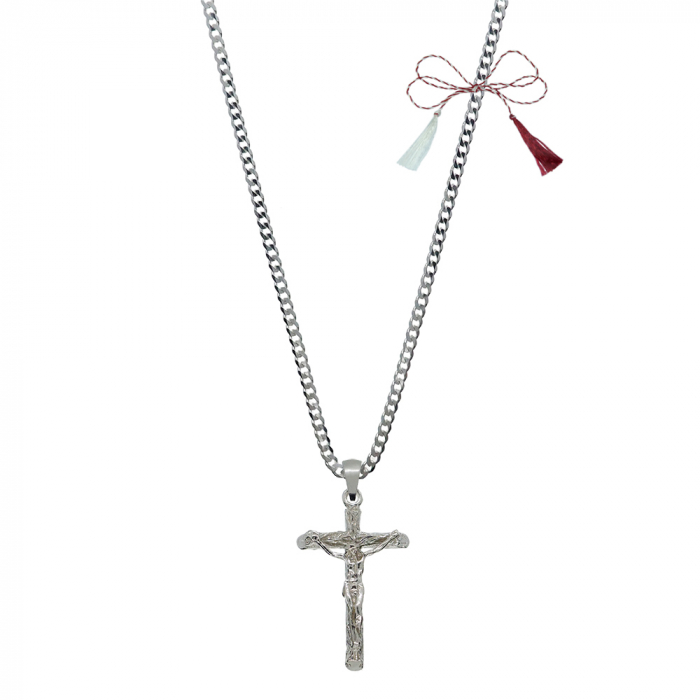 Martisor Lantisor argint personalizat cruciulita argint 4100PANZ1715 Dras [1]