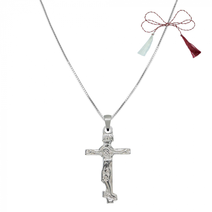 Martisor Lantisor argint personalizat cruciulita argint 4217VEN420 Dras [1]