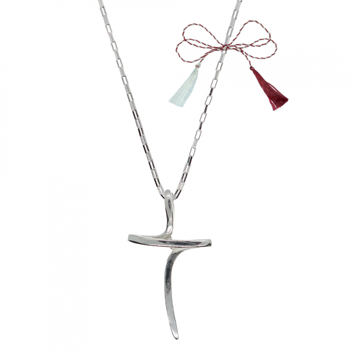 Martisor Lantisor argint personalizat cruciulita argint 4233KV520 Dras [1]