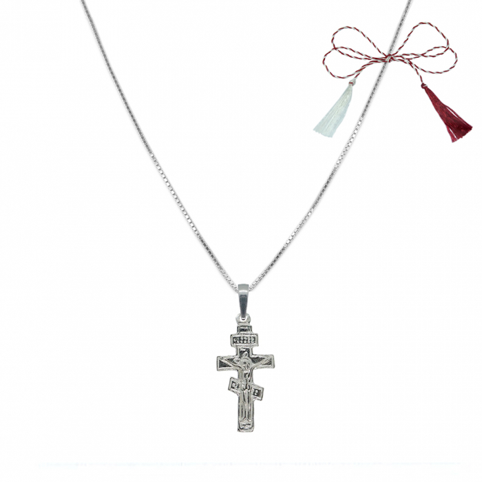 Martisor Lantisor argint personalizat cruciulita argint 4297VEN370 Dras [1]