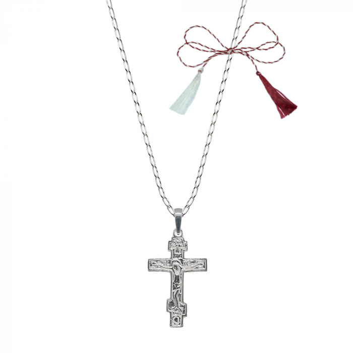 Martisor Lantisor argint personalizat cruciulita argint 4513FIG01330 Dras [1]