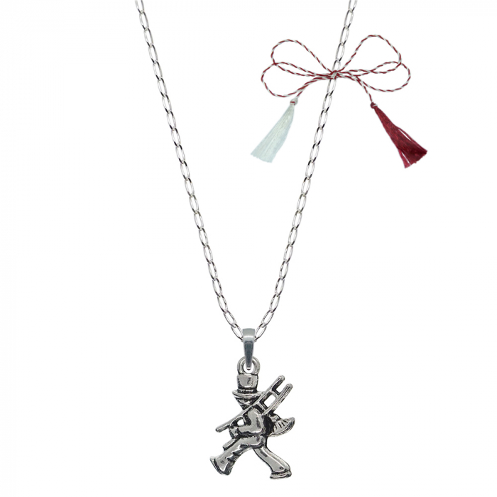 Martisor Lantisor argint personalizat pandantiv Hornar 9735FIG01470 Dras [1]