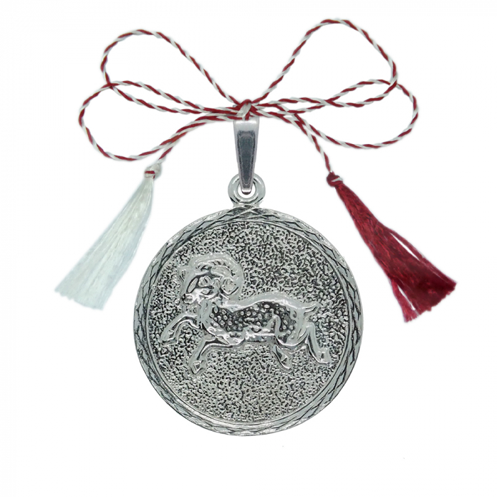 Martisor Medalion argint zodie Berbec zodiac european 4202300 Dras [1]