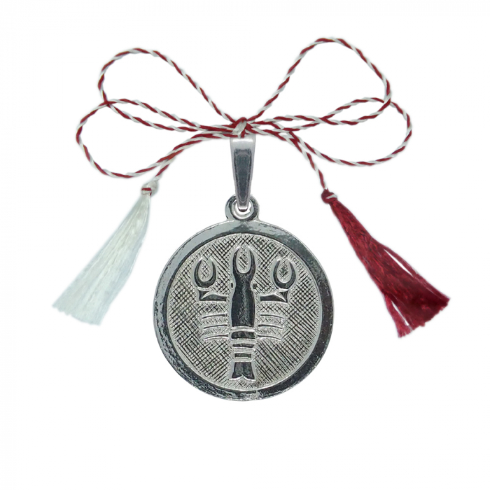 Martisor Medalion argint zodie Rac zodiac european 4201200 Dras [1]