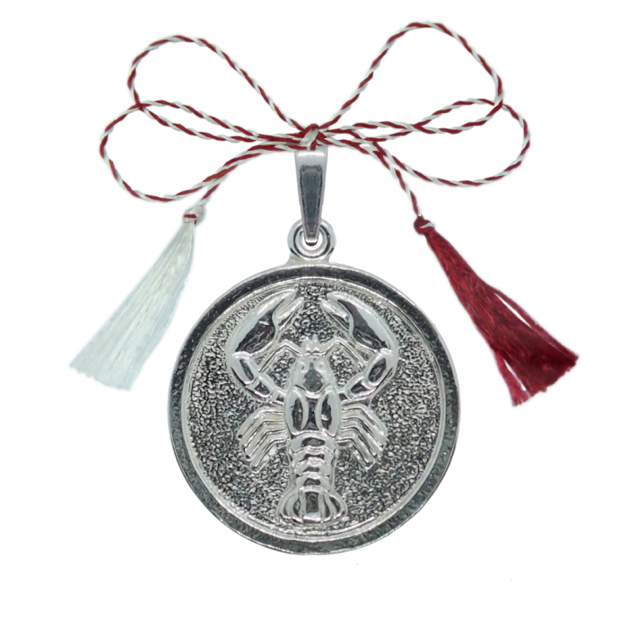 Martisor Medalion argint zodie Rac zodiac european 4202300 Dras [1]