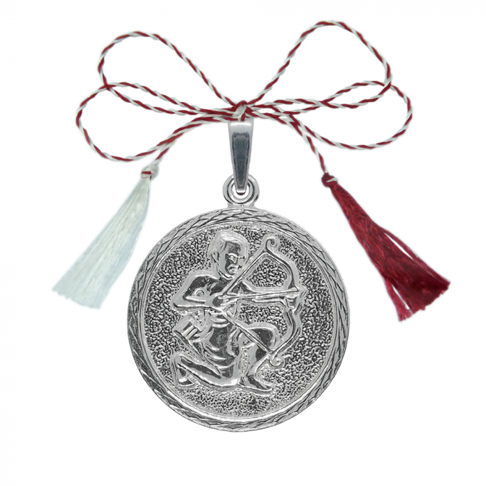 Martisor Medalion argint zodie Sagetator zodiac european 4202300 Dras [1]
