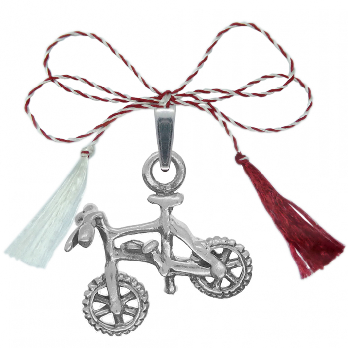 Martisor Pandantiv argint Bicicleta 6574255 Dras [1]