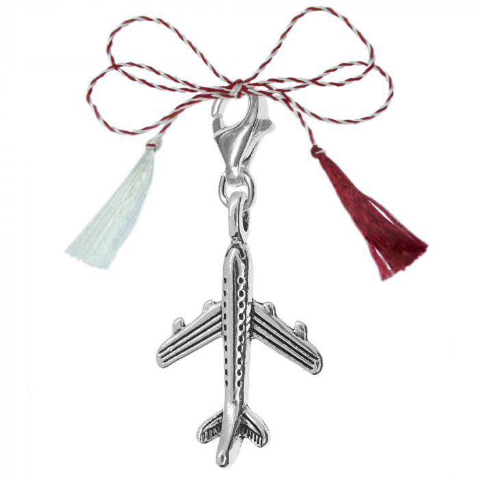 Martisor Pandantiv argint carabina Avion 9615190 Dras [1]