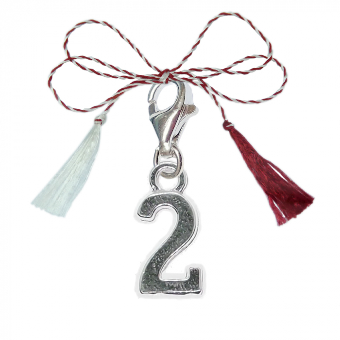 Martisor Pandantiv argint carabina Cifra 2 9522185 Dras [1]