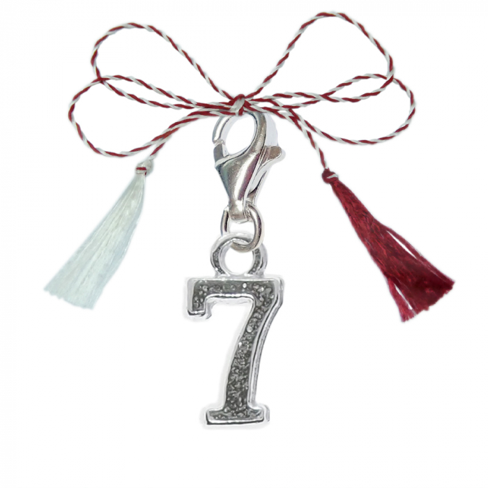 Martisor Pandantiv argint carabina Cifra 7 9527185 Dras [1]
