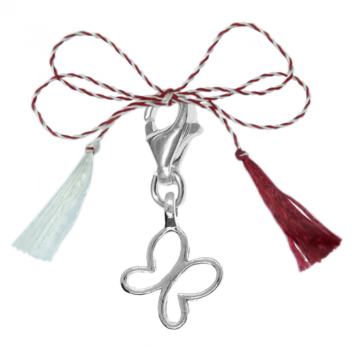 Martisor Pandantiv argint carabina Fluturas 1016716 Dras [1]