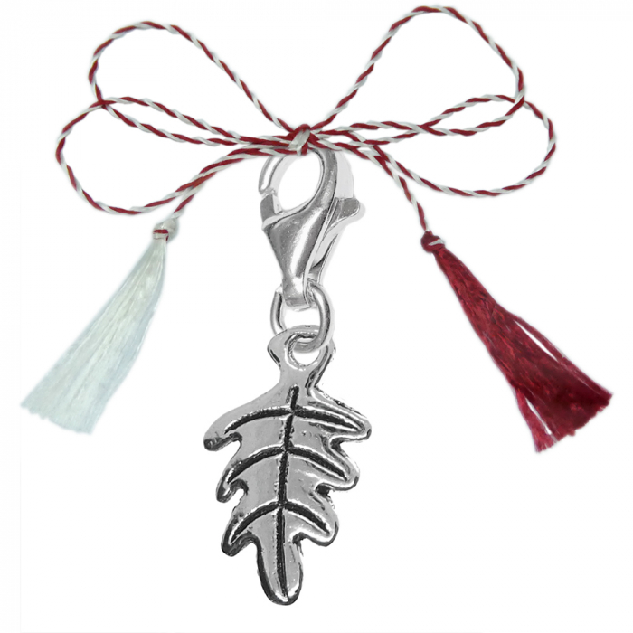 Martisor Pandantiv argint carabina Frunza stejar 9722170 Dras [1]