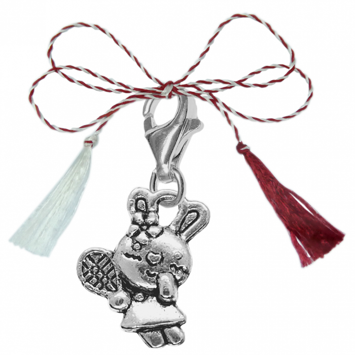 Martisor Pandantiv argint carabina Iepuras paleta tenis 9562190 Dras [1]
