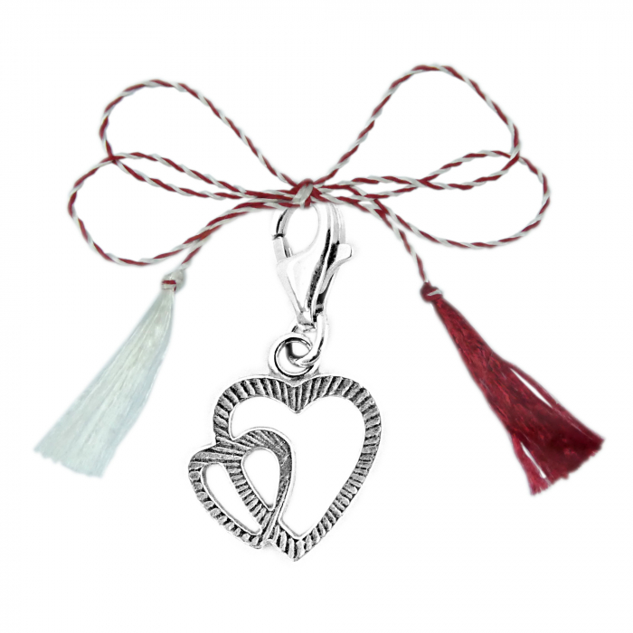 Martisor Pandantiv argint carabina Inimioare 4392125 Dras [1]