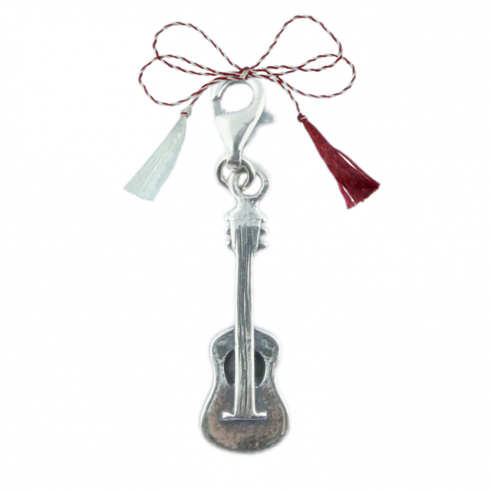 Martisor Pandantiv argint carabina Instrument muzical Chitara 6104215 Dras [1]
