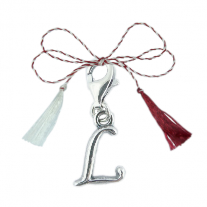 Martisor Pandantiv argint carabina Litera L 9224100 Dras [1]