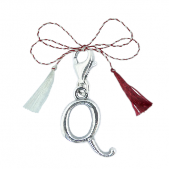 Martisor Pandantiv argint carabina Litera Q 9228130 Dras [1]