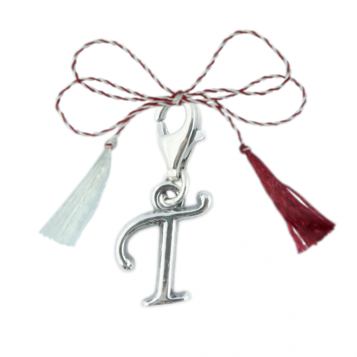 Martisor Pandantiv argint carabina Litera T 9230100 Dras [1]
