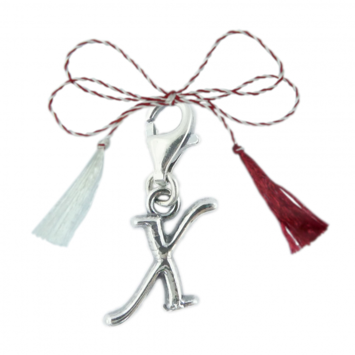 Martisor Pandantiv argint carabina Litera X 9233105 Dras [1]