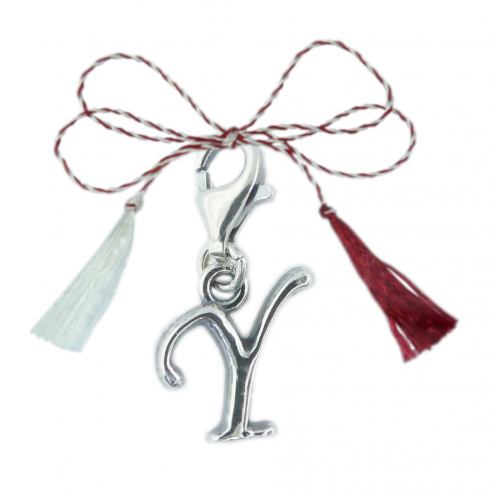 Martisor Pandantiv argint carabina Litera Y 9234100 Dras [1]