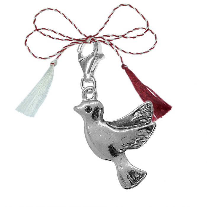 Martisor Pandantiv argint carabina Porumbel 9689220 Dras [1]