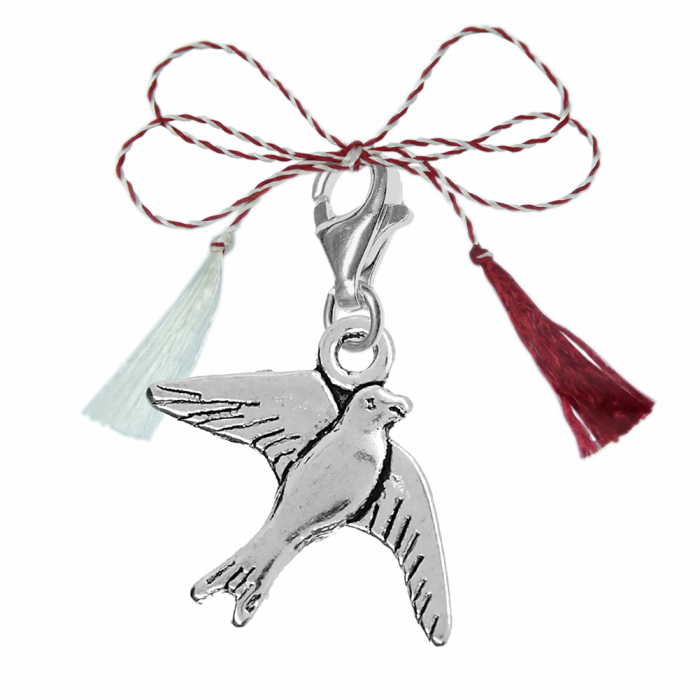 Martisor Pandantiv argint carabina Randunica 9855180 Dras [1]