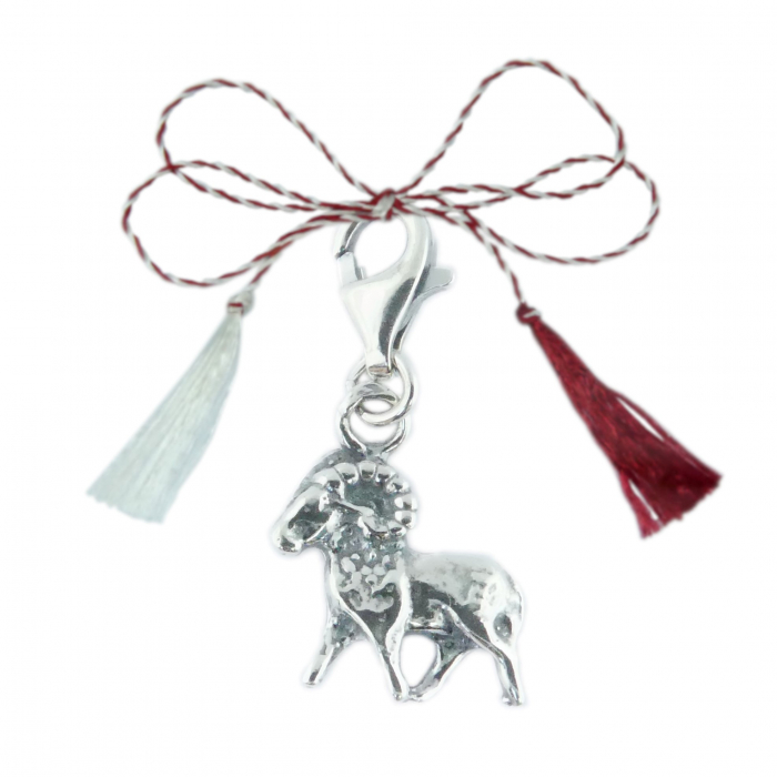 Martisor Pandantiv argint carabina zodie Berbec zodiac european 9239125 Dras [1]
