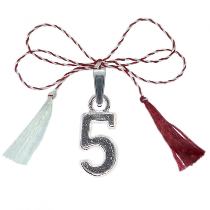 Martisor Pandantiv argint Cifra 5 9525140 Dras [1]