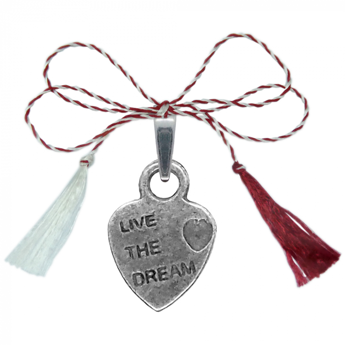 Martisor Pandantiv argint Inimioara live the dream 9563115 Dras [1]