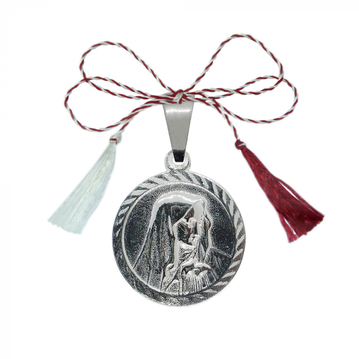 Martisor Pandantiv argint Maica Domnului 4198250 Dras [1]