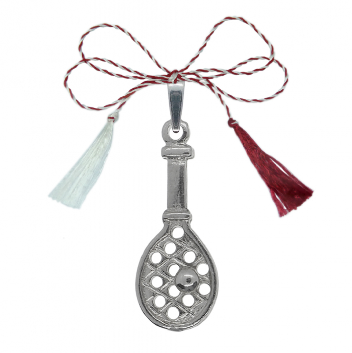 Martisor Pandantiv argint Paleta tenis 8455245 Dras [1]