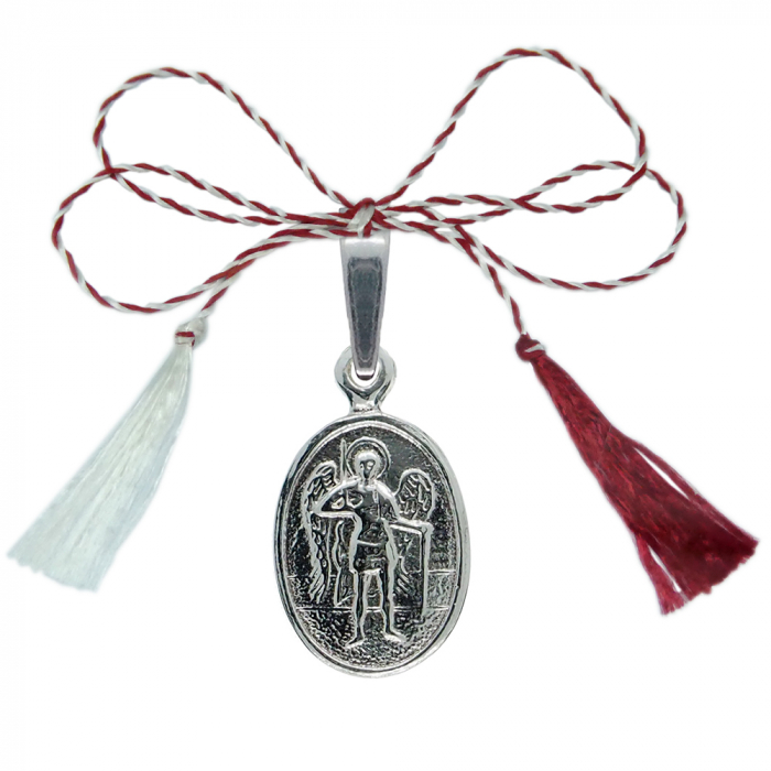 Martisor Pandantiv argint Sfantul Arhanghel Mihail 4382125 Dras [1]