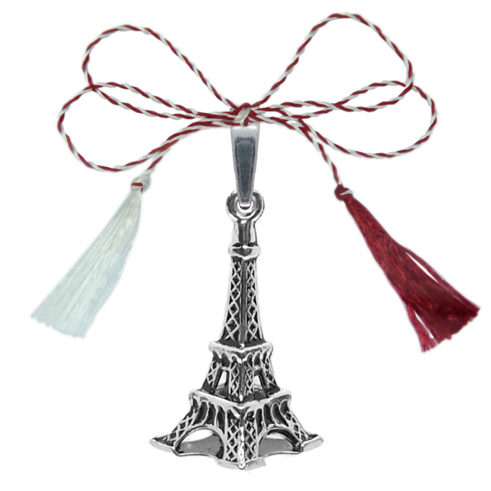 Martisor Pandantiv argint Turnul Eiffel 9593185 Dras [1]