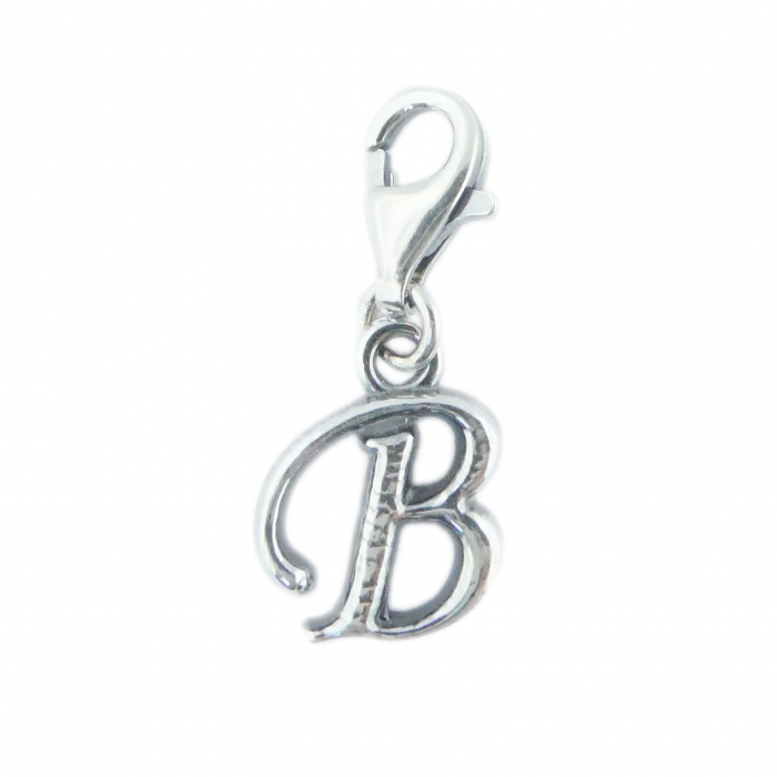 Pandantiv argint carabina Litera B 9214125 Dras [1]