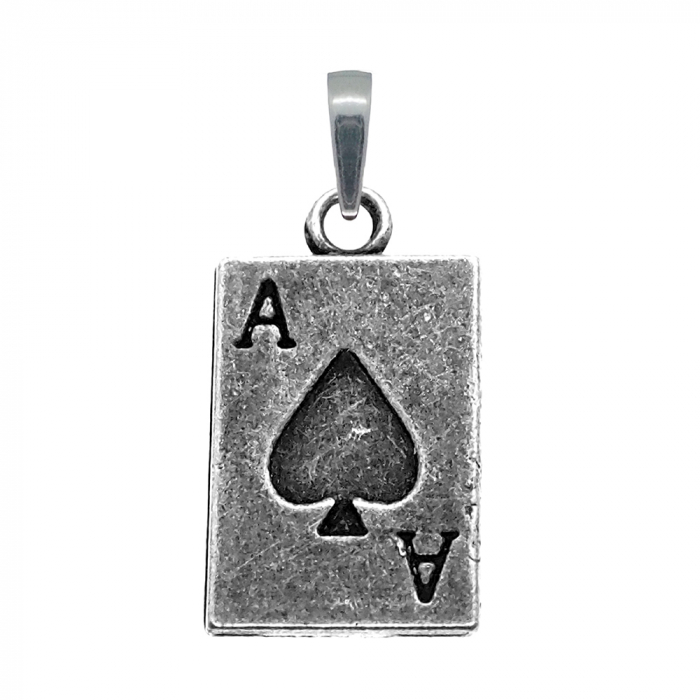 Pandantiv argint Carte joc As 9580335 Dras [1]