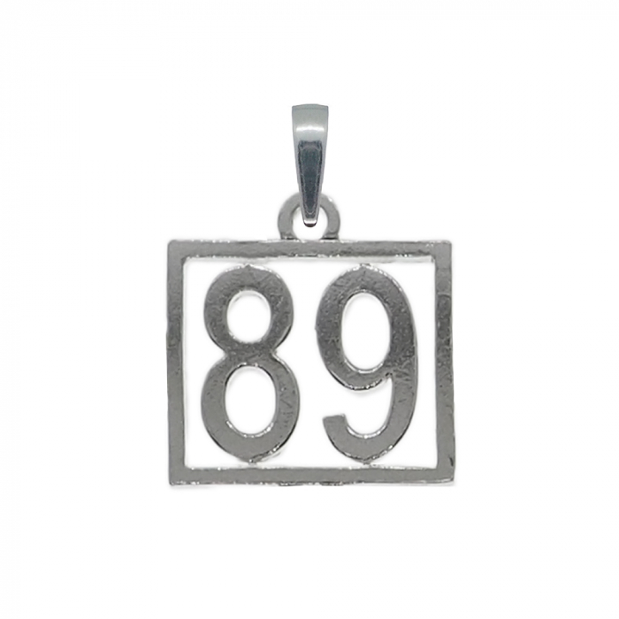 Pandantiv argint Cifra 89 numar norocos cifre aniversare 10248_9275 Dras [1]