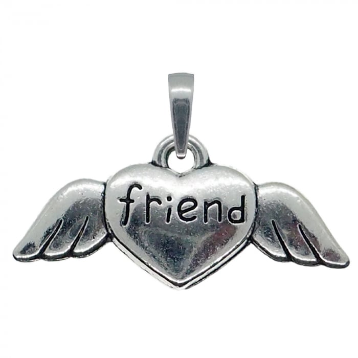 Pandantiv argint Inimioara friend prieten 9559335 Dras [1]