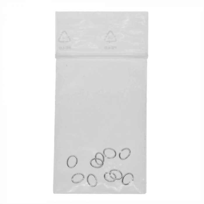 Set 10 verigi ovale argint 6x5mm Φ0.8mm CV100 Dras [2]