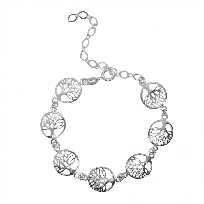Set argint Pomul vietii lantisor bratara cercei 9209960 Dras [3]