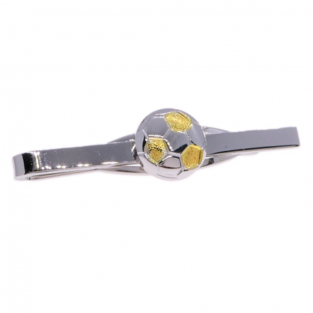 Ace de Cravata - Ac cravata Dras galvanizat figurina minge fotbal partial aurit 11221
